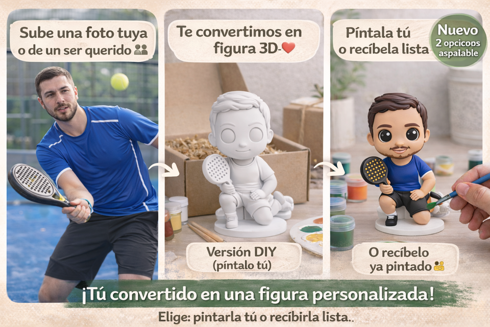 Tu Foto Convertida en Figura Personalizada